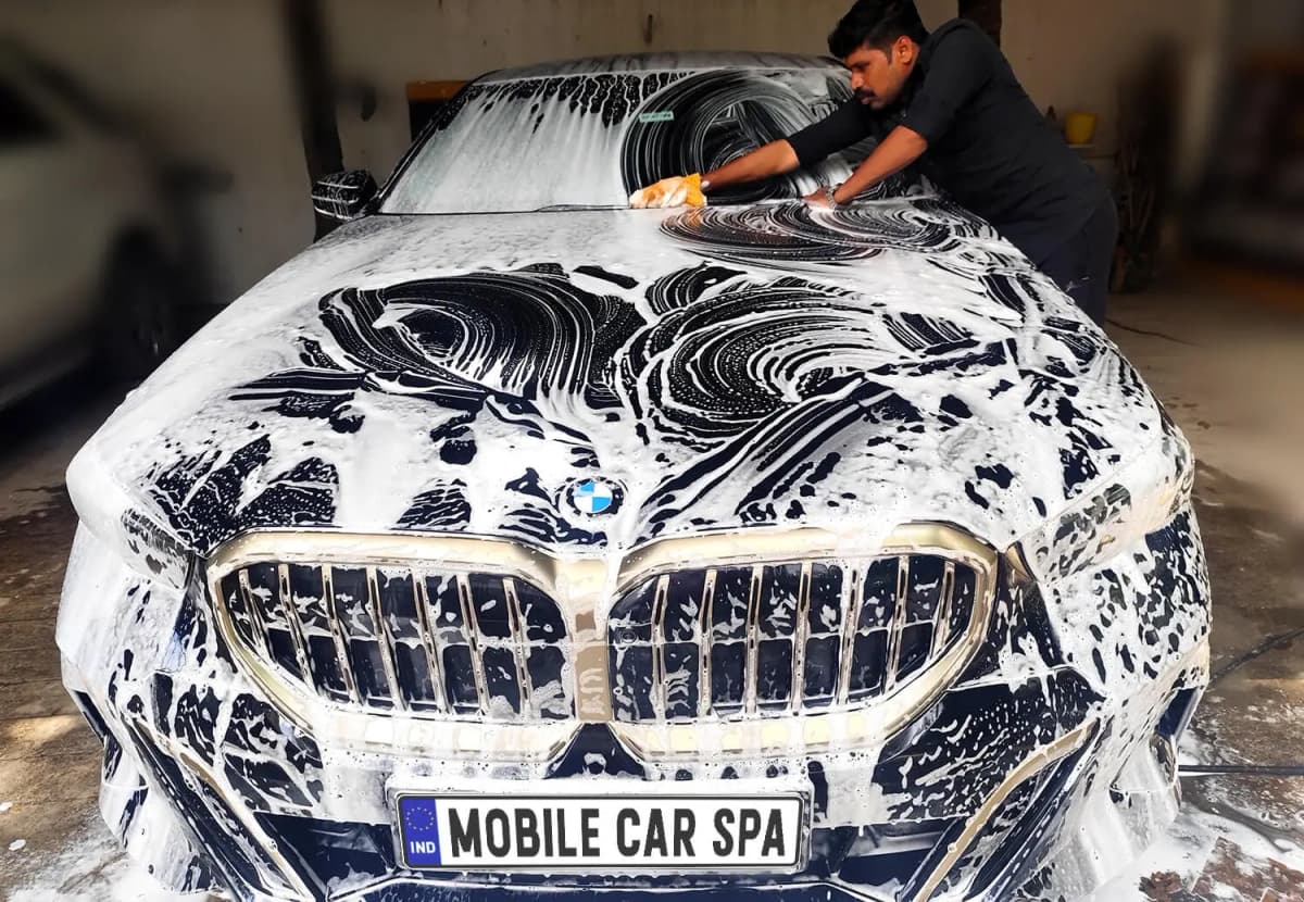 Mobile Car Wash - Doorstep Car Detailing in Chennai