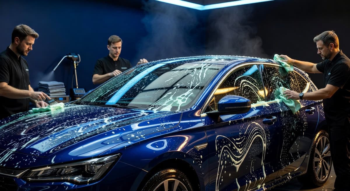 Luxury car detailing