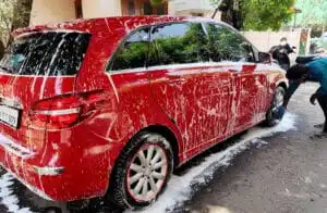 Unlock the Hidden Value: Finding the Best Deals on Car Detailing Services 14 Car Foam wash at Doorstep