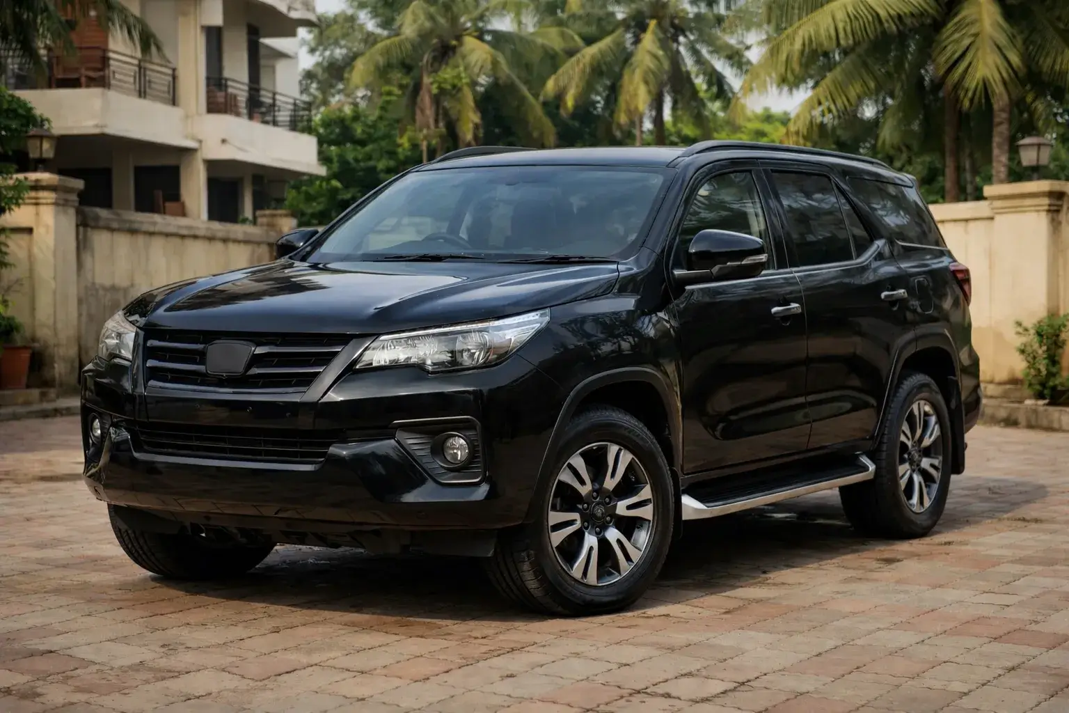 Car exterior after premium rubbing polish and wax treatment in Chennai